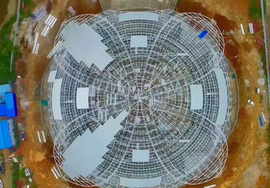 穆棱体育馆网架