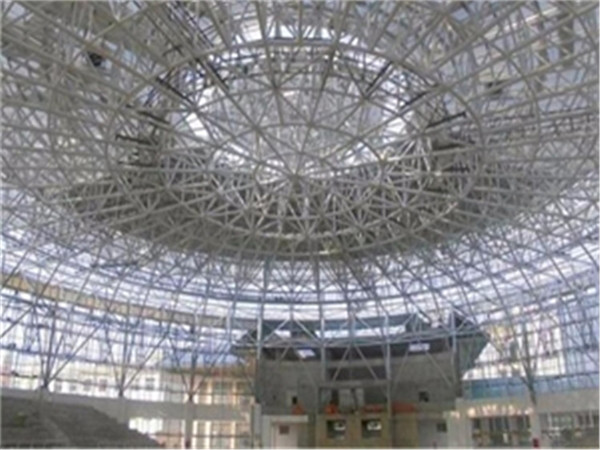 穆棱仓储物流网架生产厂家案例